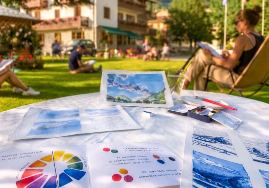 Atelier nel verde: l'arte incontra la natura al Cima Bianca